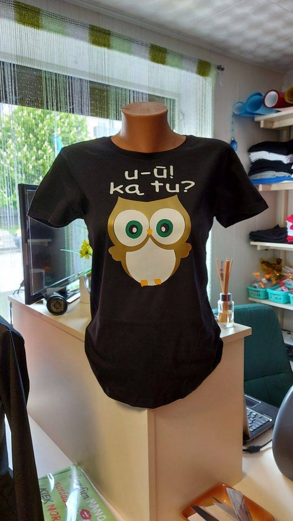 Marškinėliai: Ką tu?