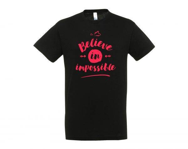 Marškinėliai: Believe in impossible