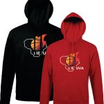 Džemperis: Lietuvos žemėlapis ir krepšinio kamuolys