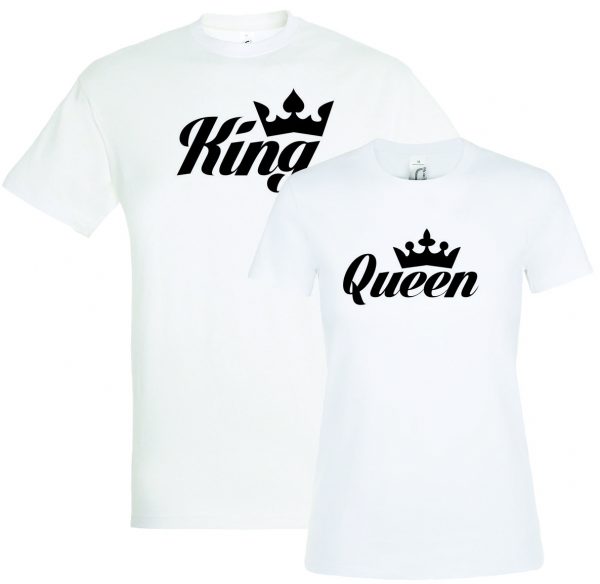 Marškinėliai: King-Queen