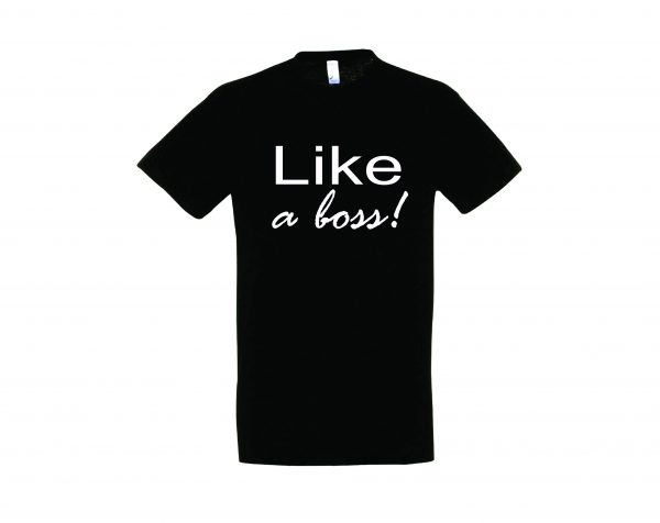 Marškinėliai: Like a boss
