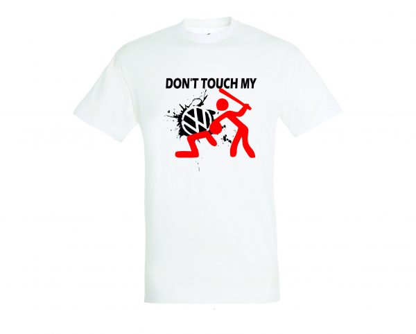 Marškinėliai: Dont touch my Volkswagen