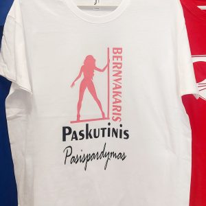 Marškinėliai: Bernvakaris- paskutinis pasispardymas