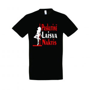 Marškinėliai: Paskutinė laisva naktis