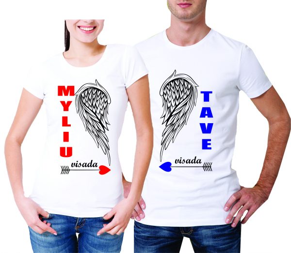 Marškinėliai: Myliu Tave