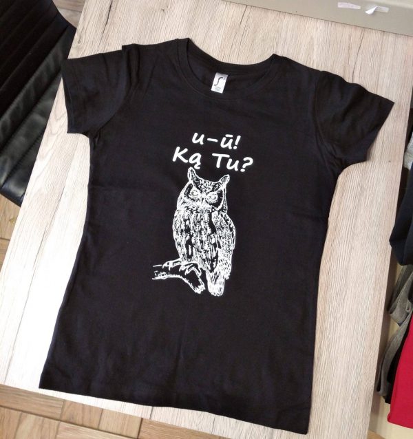 u-ū ką tu? marškinėliai