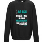 Aš esu krikščionis ir mano meditacija yra degtinė