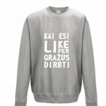 Džemperis: Kai esi like per gražus dirbti