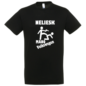 Marškinėliai: Neliesk mano volkswagen