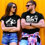 Marškinėliai: Dont touch my girl/boy