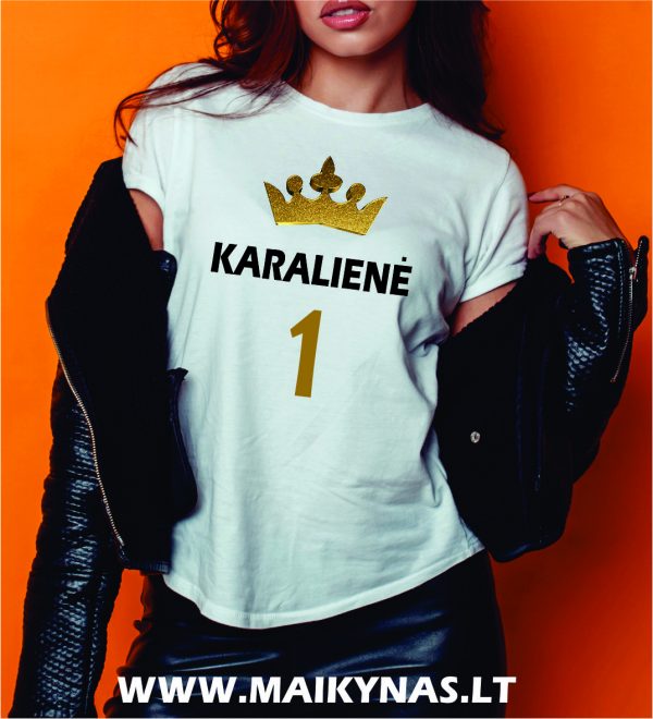 Marškinėliai: Karalienė Marškinėliai: Karalienė