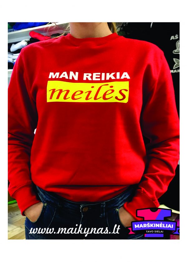 Džemperis: Man reikia meilės