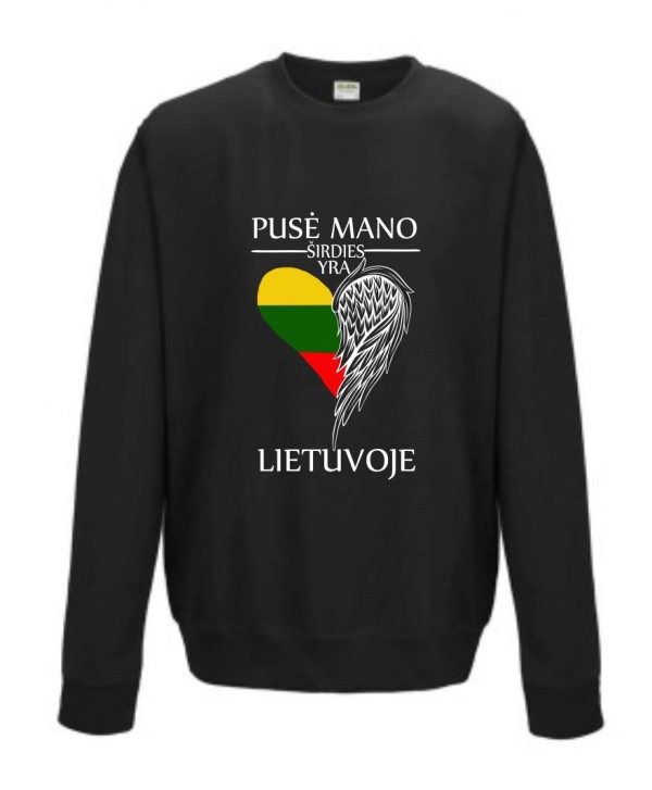 Džemperis: Pusė mano širdies yra Lietuvoje