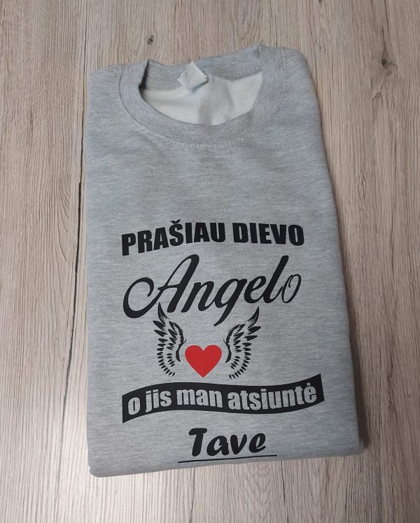 Džemperis: Prašiau Dievo Angelo, o jis man atsiuntė Tave