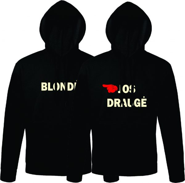 Džemperis: Blondė ir Jos draugė Džemperis: Blondė ir Jos draugė