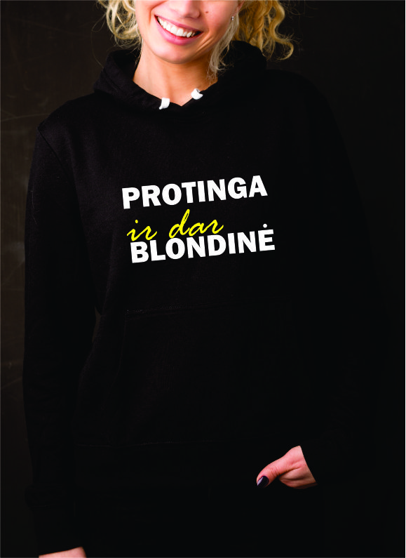 Džemperis: Protinga ir dar blondinė