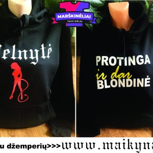 Džemperis: Protinga ir dar blondinė