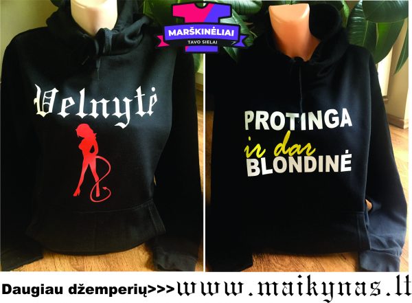 Džemperis: Protinga ir dar blondinė