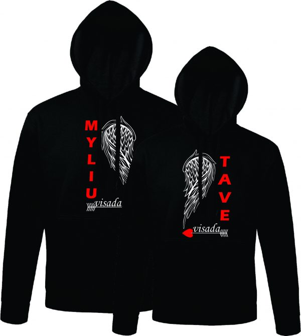 Džemperis: Myliu Tave visada