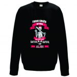 Džemperis: Turiu gražų vyrą, šautuvą, kastuvą ir alibi Džemperis