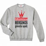 Džemperis: Įdomios merginos gimsta spalį