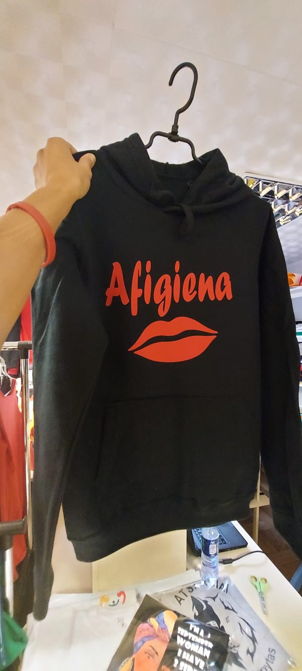 Džemperis: Afigiena