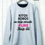 Džemperis: Kitos bobos ne taip atrodo like kaip aš