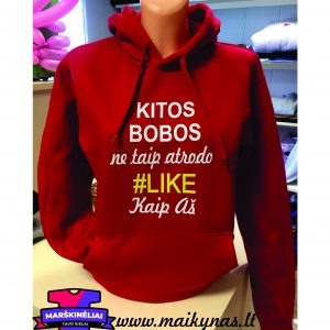 Džemperis: Kitos bobos ne taip atrodo like kaip aš