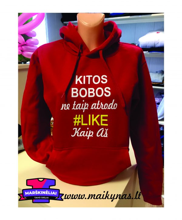 Džemperis: Kitos bobos ne taip atrodo like kaip aš