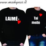 Džemperis: Laimė- tai meilė