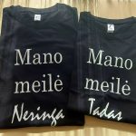 Marškinėliai: Myliu tave