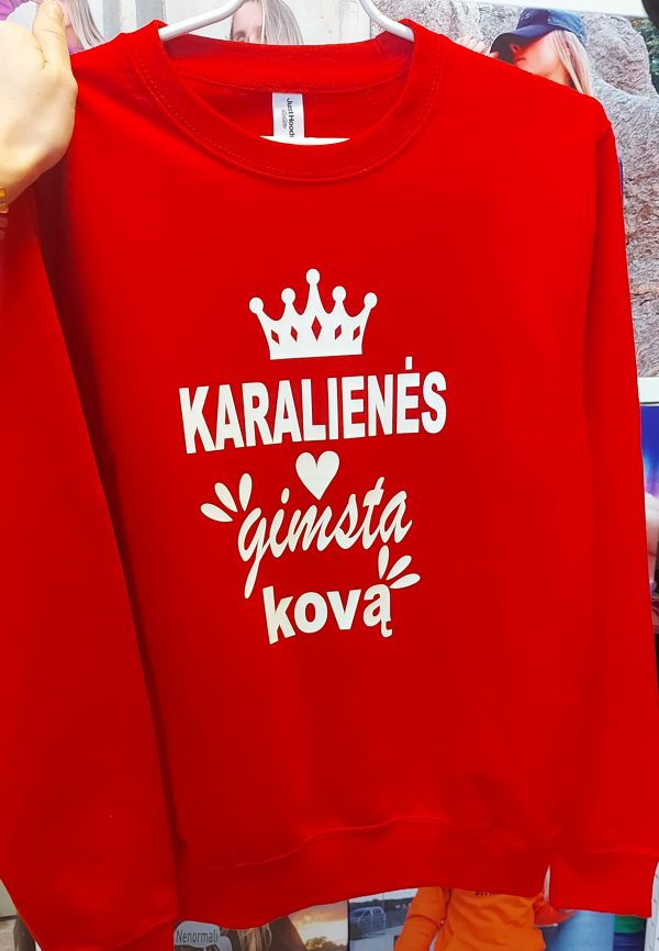 Džemperis: Karalienės gimsta (bet koks mėnesis)