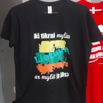 Marškinėliai: Aš myliu Lietuvą, o ar mylite ją jūs?