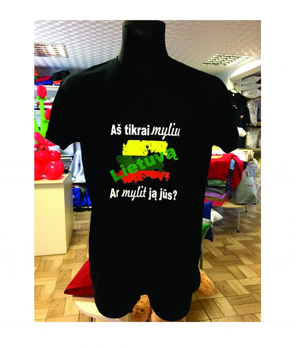Džemperis: Aš myliu Lietuvą, o ar mylite ją jūs?