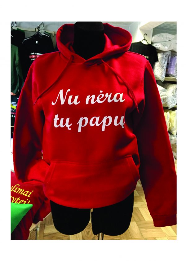 Džemperis: Nu nėra tų papų!