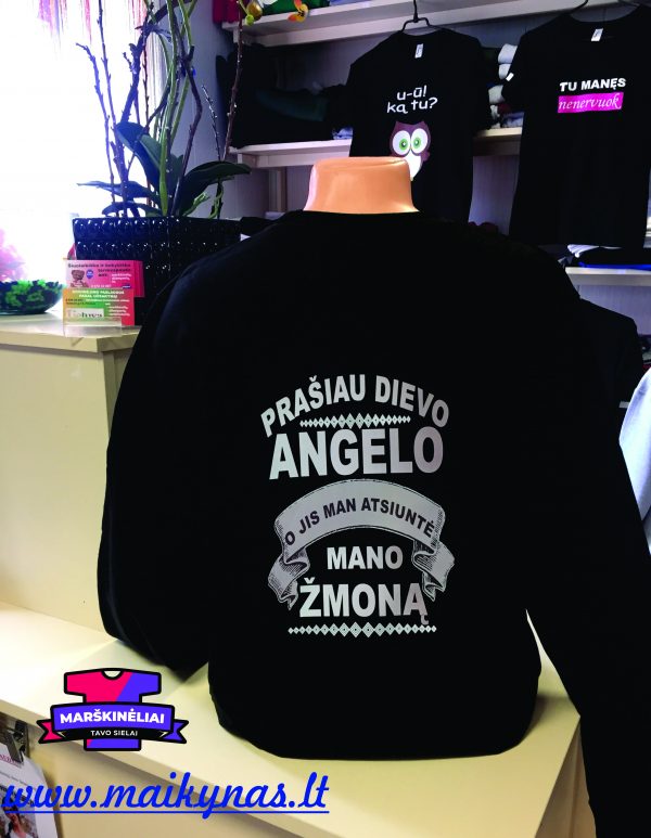 Džemperis: Prašiau Dievo angelo, o jis man atsiuntė mano žmoną