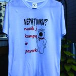 Marškinėliai: Nepatinku? nueik į kampą ir paverk