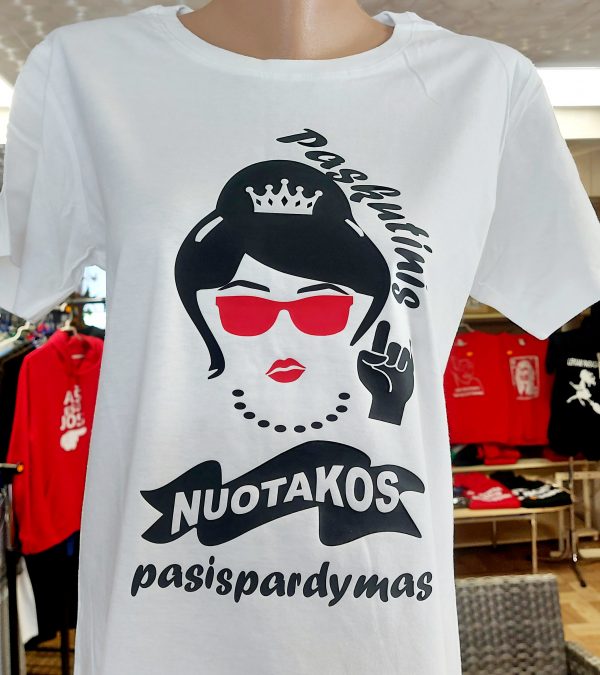 Marškinėliai: Paskutinis nuotakos pasispardymas Marškinėliai: Paskutinis nuotakos pasispardymas