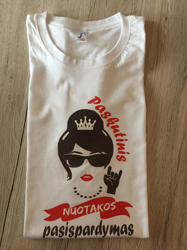 Marškinėliai: Paskutinis nuotakos pasispardymas 