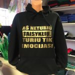 Džemperis: Aš neturiu taisyklių, turiu tik emocijas 