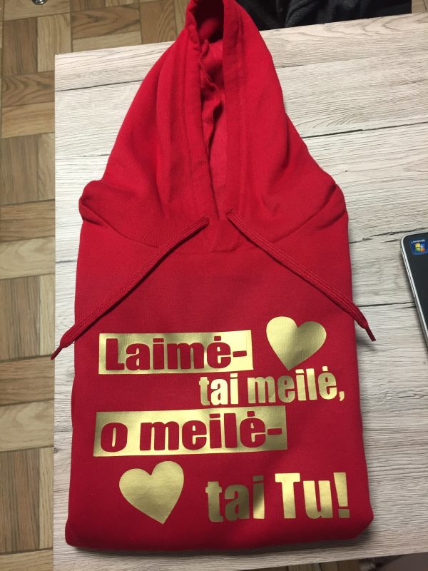 Džemperis: Laimė tai meilė, o meilė tai tu!