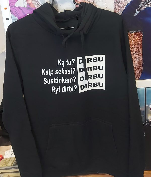 Džemperis: Ką ryt? dirbu