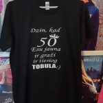Marškinėliai: Dzin, kad 50