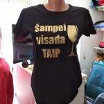 Marškinėliai: Šampei visada taip