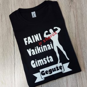 Marškinėliai: Faini ir stiprūs vaikinai gimsta gegužę