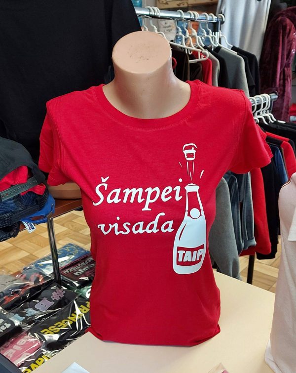 Marškinėliai: Šampei visada taip Marškinėliai: Šampei visada taip