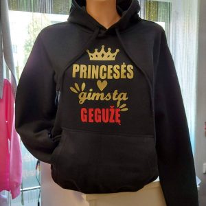 Džemperis: Princesės gimsta gegužę