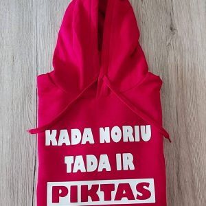 Džemperis: Kada noriu tada ir piktas