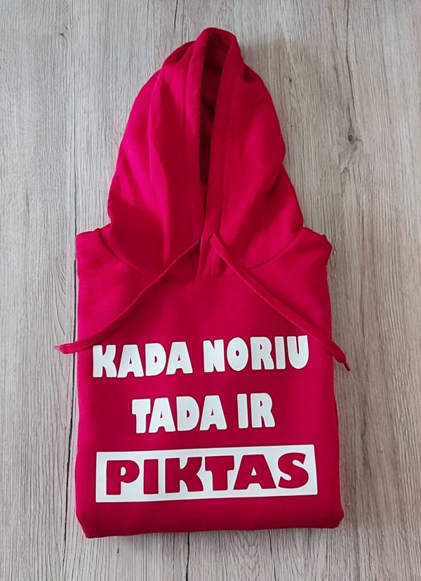 Džemperis: Kada noriu tada ir piktas