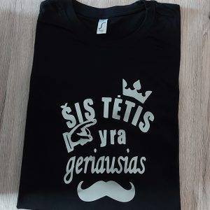 Marškinėliai: Šis tėtis yra geriausias